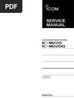 Service Manual: VHF Marine Transceivers