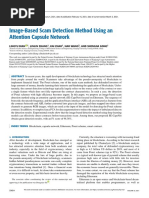 Image-Based Scam Detection Method Using An Attention Capsule Network