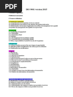 Nomenclature ISO 9001 V 2015