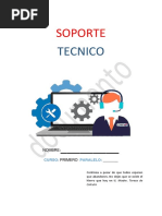 Modulo de Soporte Tecnico