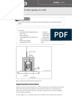 Practical 11 Specific Heat Capacity of A Solid