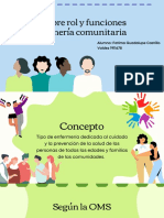 Rol de Enfermería Comunitaria