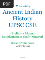 Ancient History Mod 3 Vedicperiod