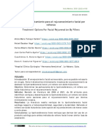 Opciones de Tratamiento para El Rejuvenecimiento Facial Por Rellenos