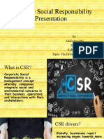 Corporate Social Responsibility PPT 2