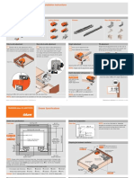 Blum Tandem 563F Installation Instructions