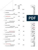 Mr. Addams' Financial Statement