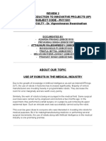 Review 2 Subject-Introduction To Innovative Projects (Iip) Subject Code - Phy1901 SUBJECT FACULTY - Dr. Vigneshwaran Swaminathan