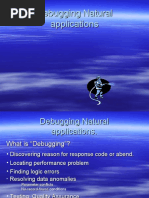 Debugging Natural Applications