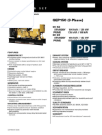 GEP150 (3-Phase) : Diesel Generating Set