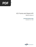 VCI C++Frame and Signal API - en