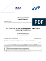 D331-F3p-Key Parameters Switch Crossing Monitoring