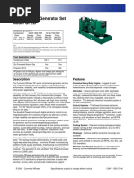 Cummins GTA19 G2spec Sheet