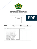 Contoh Surat Kelanjutan Pendaftaran Pasraman Sekolah Minggu Di Ditjen Bimas Hindu