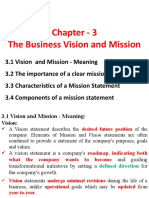 Chapter - 3 - The Business Mission Short