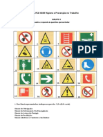 Ficha Trabalho - Sinalização - Segurança