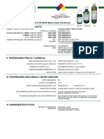 MSDS en Uso - Servicios Integral