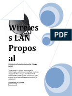 Wireless LAN Proposal