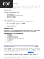 Introducción A Microsoft Word