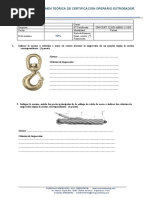 Evaluación Operario Estrobador