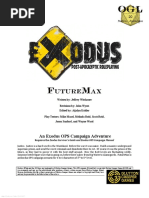 Futuremax: An Exodus Ops Campaign Adventure