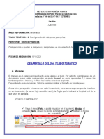 Desarrollo de 3er. Tejido Temático Informática 1er Año - I Lapso