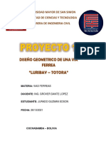 Proyecto 1 Vias Ferreas