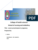 Preeclampsia in Pregnancy