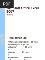 Microsoft Office Excel 2007