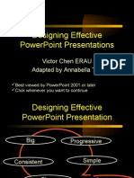 Effective Power Point Presentation