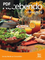 Livro de Receitas Nestle Recebendo Amigos