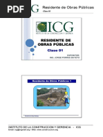 Residente de Obras Publicas Icg