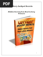 Lottery Jackpot Secrets