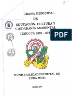 MD Cura Mori Piura Piura Documento Pme 2020 2022