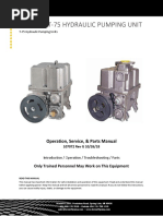 Bennett T-75 Hydraulic Pumping Unit: Operation, Service, & Parts Manual