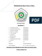 Kelompok 4 Urgensi Pendidikan Multikultural