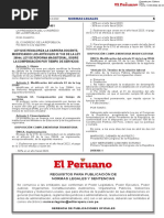 Ley #31451. Ley Que Revaloriza La Carrera Docente. CTS y Fecha de Jubilación