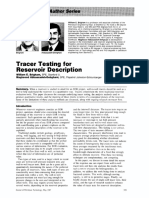 Tracer Testing For Reservoir Description