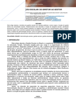 Administração Escolar - Do Diretor Ao Gestor