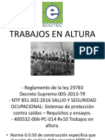 Curso de Trabajos en Altura 2022