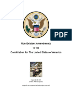 Non-Existant Amendments To The Constitution For The United States of America