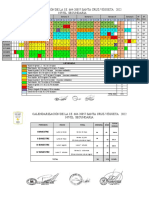 Calendarización Secundaria 2022