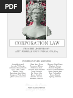 Corporation Law Fabian 2020 TSN Prelims 1