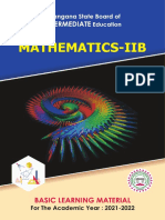 Maths II B (EM) BLM 21-22