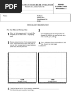 Finals Micro Bio Lab Worksheet