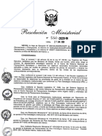 550-2020-IN Aprobar El Plan Estratégico Institucional PEI 2020 - 2024 Del Ministerio Del Interior