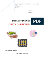 Proiect Inovativ Viata Ca Prioritate 0