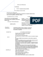 PDF Sesion de Aprendizaje Emociones