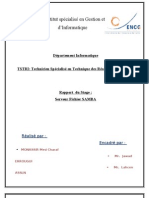 Rapport de Stage