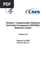 Workers' Compensation Medicare Set-Aside Arrangement (WCMSA) Reference Guide